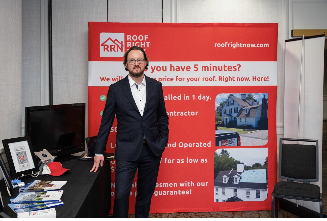 Jonathan Dunn, Business Sales Manager for Roof Right Now serving Greater Boston and the South Shore